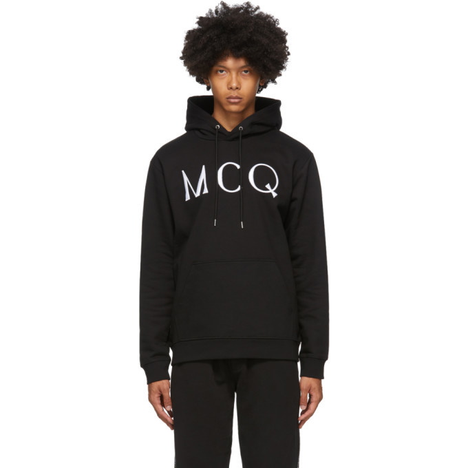 Photo: McQ Alexander McQueen Black Logo Hoodie