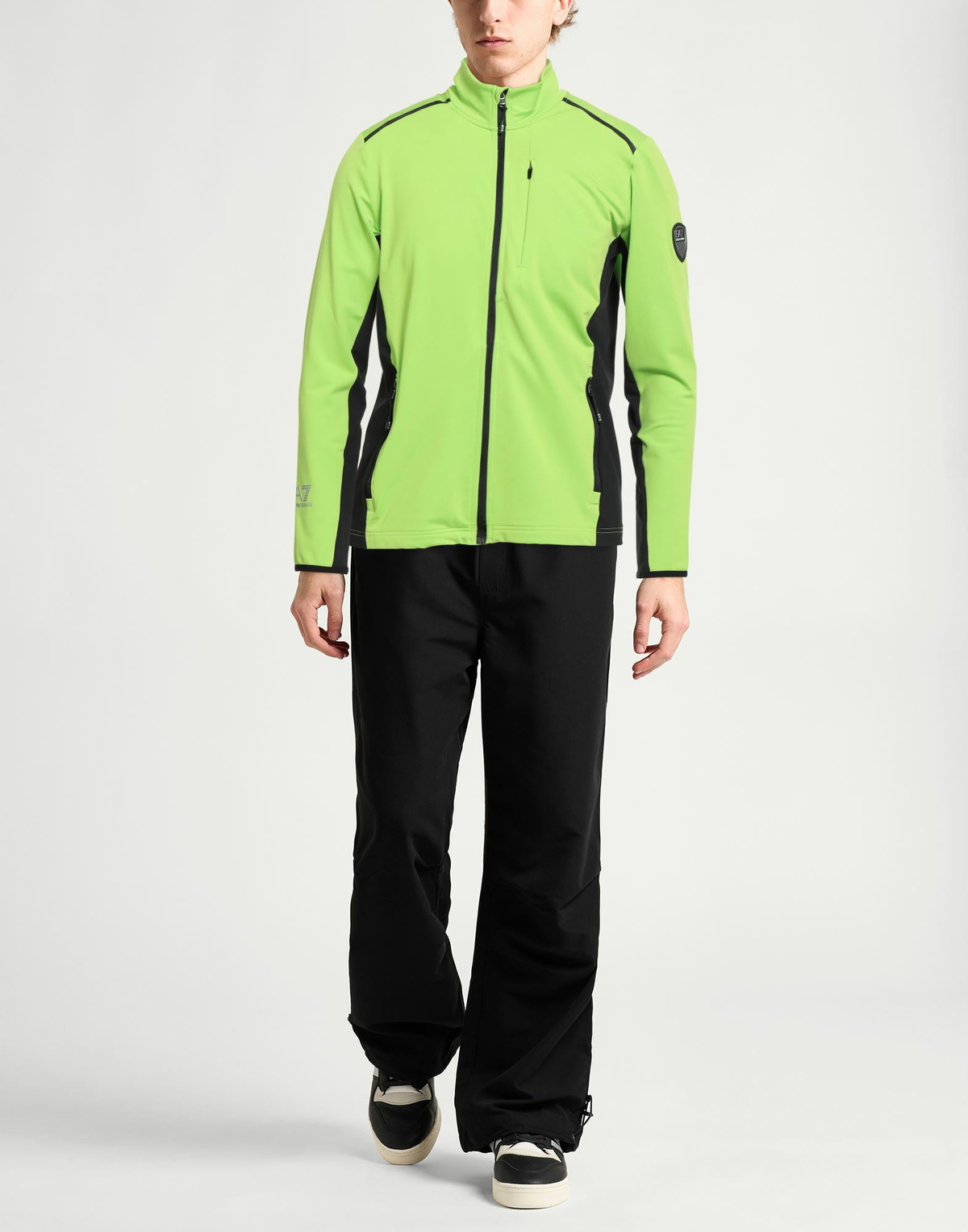 Ea7 Mens Jacket in Lime green