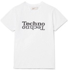 Pasadena Leisure Club - Techno Printed Combed Cotton-Jersey T-Shirt - White