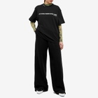 3.Paradis Women's More Love Oversized T-Shirt in Black