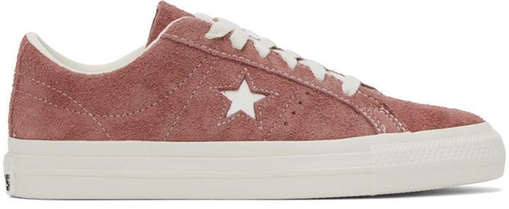 Photo: Converse Burgundy One Star Pro Sneakers