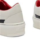 Lanvin Men's x Future High Sole Sneakers in Off White/Black