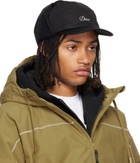 Dime Black Cursive Earflap Cap