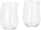 Georg Jensen Two-Pack Transparent Cobra Tall Tumblers