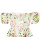 Brock Collection - Oarsman floral silk-blend top