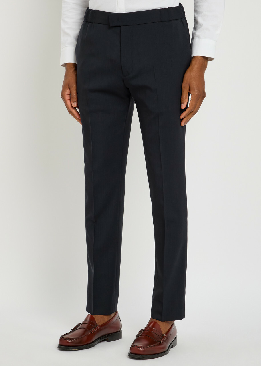 Lestrange The Tropical 24 Wool Trousers Navy