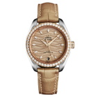 Omega Seamaster Aqua Terra Automatic Chronometer Diamond Ladies Watch 220.28.34.20.59.001