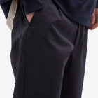 Goldwin Men's One Tuck Tapered Stretch Pants in Navy