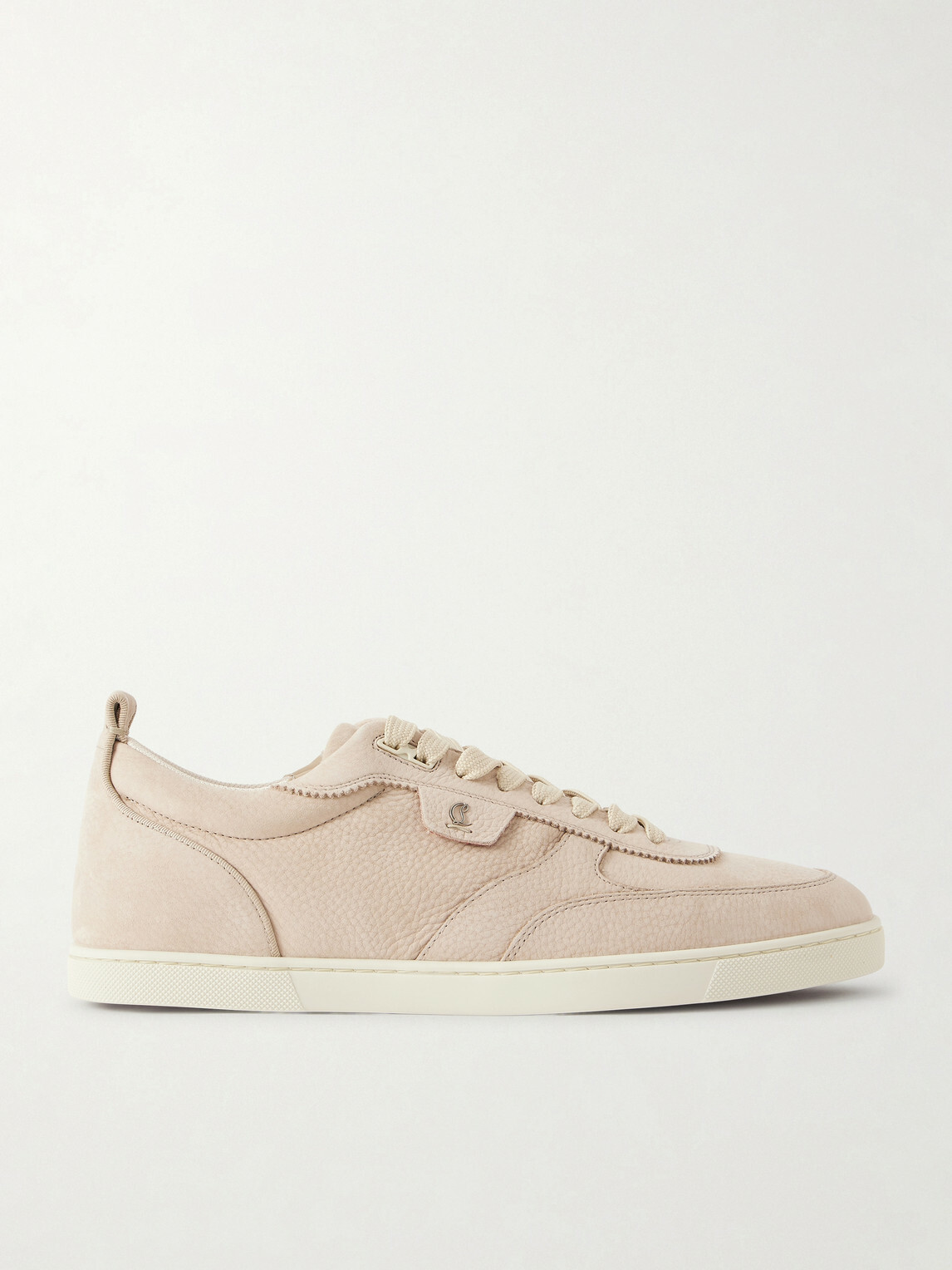 Christian Louboutin - Tutti Rui Perforated Nubuck Sneakers - Neutrals