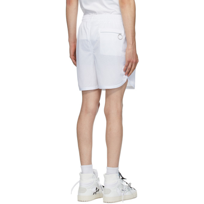 Off-White White Caravaggio Angel Shorts