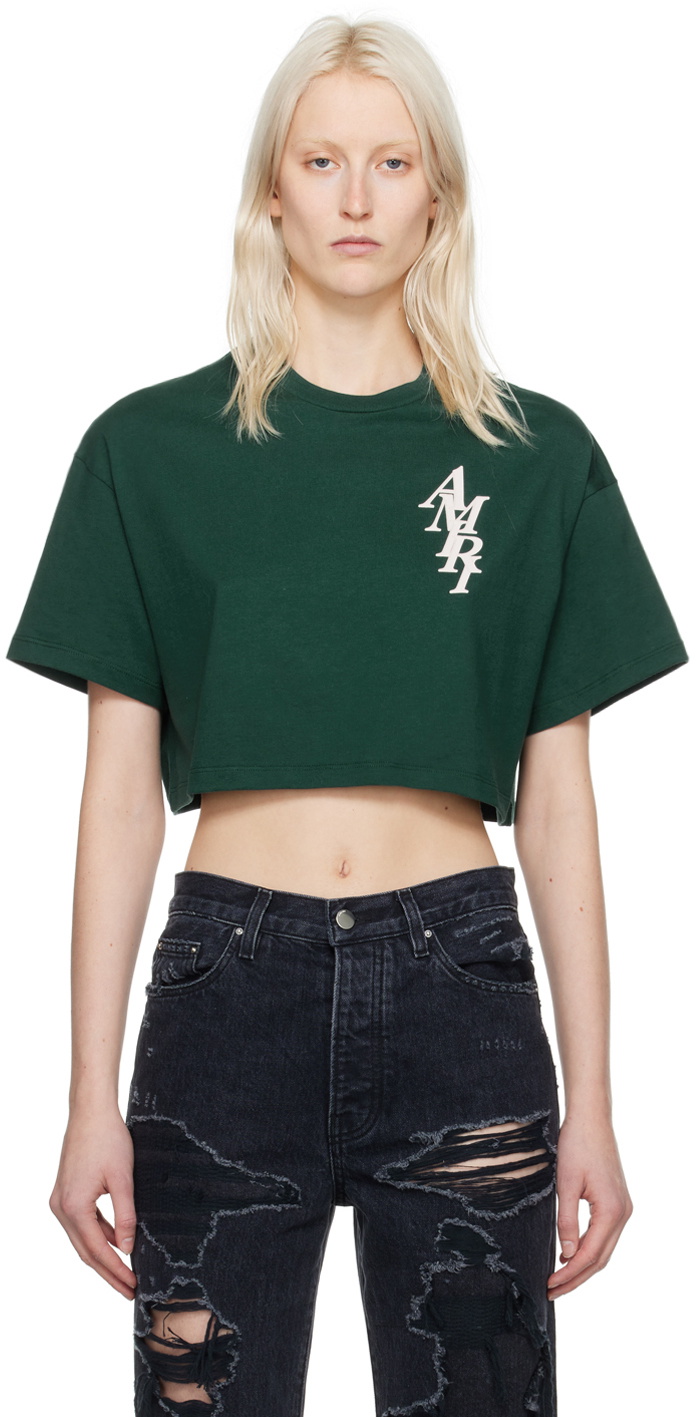 AMIRI Green Stack TShirt Amiri