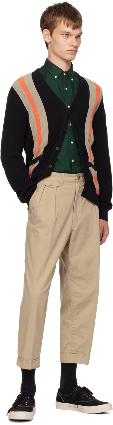 BEAMS PLUS Green Button Down Shirt