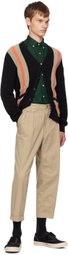 BEAMS PLUS Green Button Down Shirt