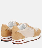 Loro Piana My Wind leather sneakers