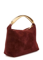 Mansur Gavriel Hera Suede top Handle bag - Chocolate - One Size