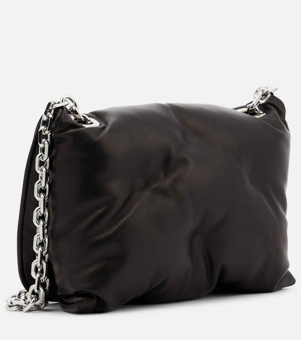 Maison Margiela - Glam Slam Flap Small leather crossbody bag