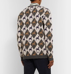 Gucci - Wool-Jacquard Sweater - Gray