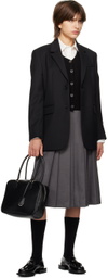 Dunst Black Buttoned Vest