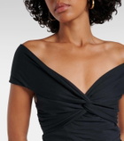 Dorothee Schumacher Soft Drape off-shoulder midi dress
