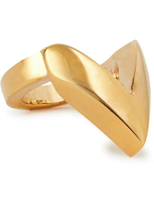 Photo: Bottega Veneta - Gold-Plated Ring - Gold