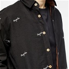 Magenta Men's Scribe Overshirt in Black