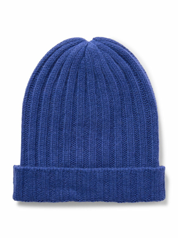 Photo: The Elder Statesman - Ranger Ribbed Cashmere Beanie
