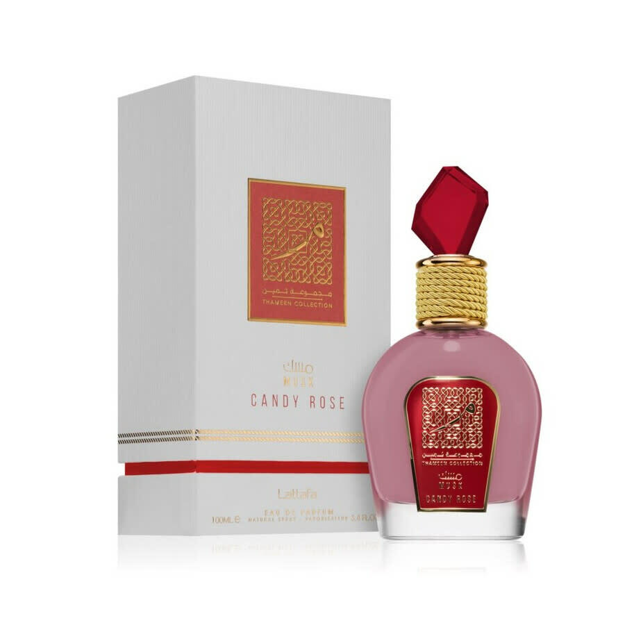 Lattafa Unisex Candy Rose Thameen Collection Musk EDP Spray 3.4 oz Fragrances 6291108734513