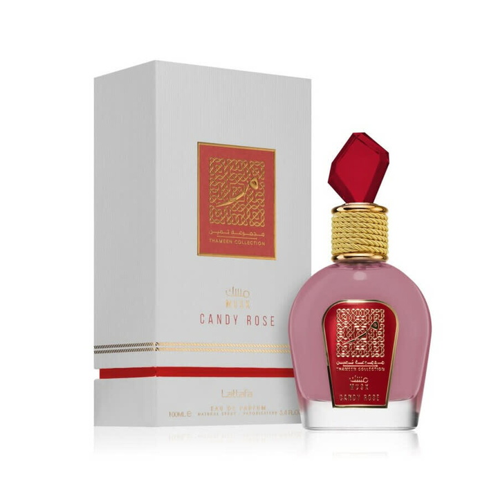 Photo: Lattafa Unisex Candy Rose Thameen Collection Musk EDP Spray 3.4 oz Fragrances 6291108734513