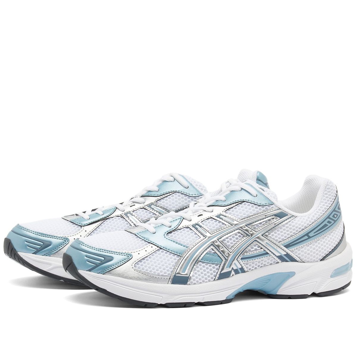 Asics GEL-1130 Sneakers in White/Shark Skin ASICS