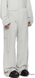Ottolinger Gray 'Otto' Wrap Sweatpants