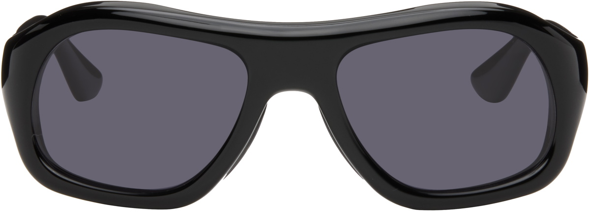 Port Tanger SSENSE Exclusive Green Sayf Sunglasses Port Tanger