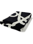 Ermenegildo Zegna - Logo-Jacquard Cotton-Terry Beach Towel