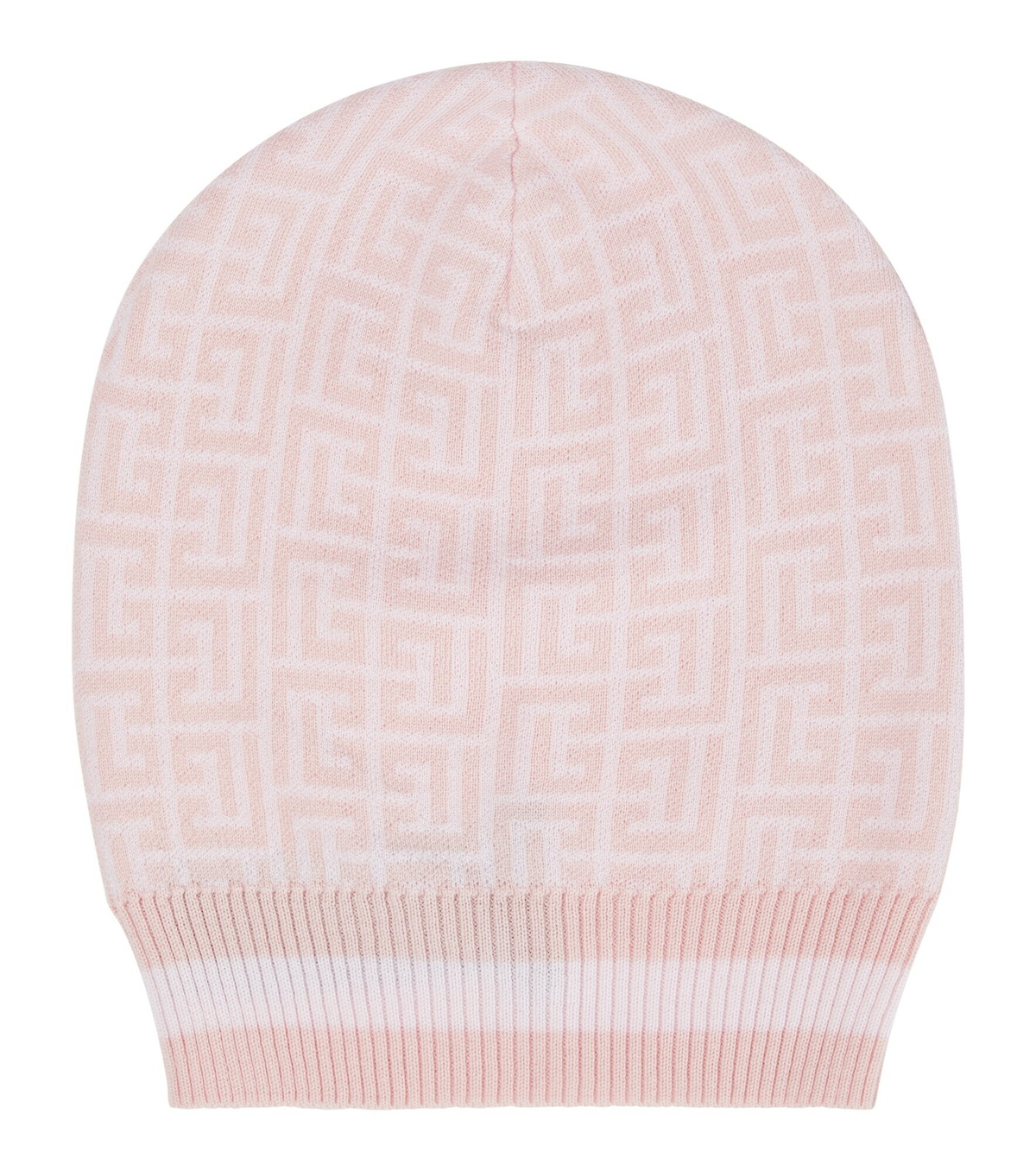 Embroidered Monogram Wool Blend Beanie in Multicoloured - Balmain