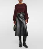 Chloé Silk crêpe de chine blouse