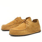 Birkenstock Men's Utti Lace in Cork Brown Suede