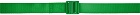 Y-3 Green Classic Logo Belt