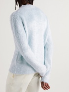 Jil Sander - Brushed-Silk Sweater - Blue