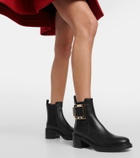 Roger Vivier Viv' Ranger leather chelsea boots
