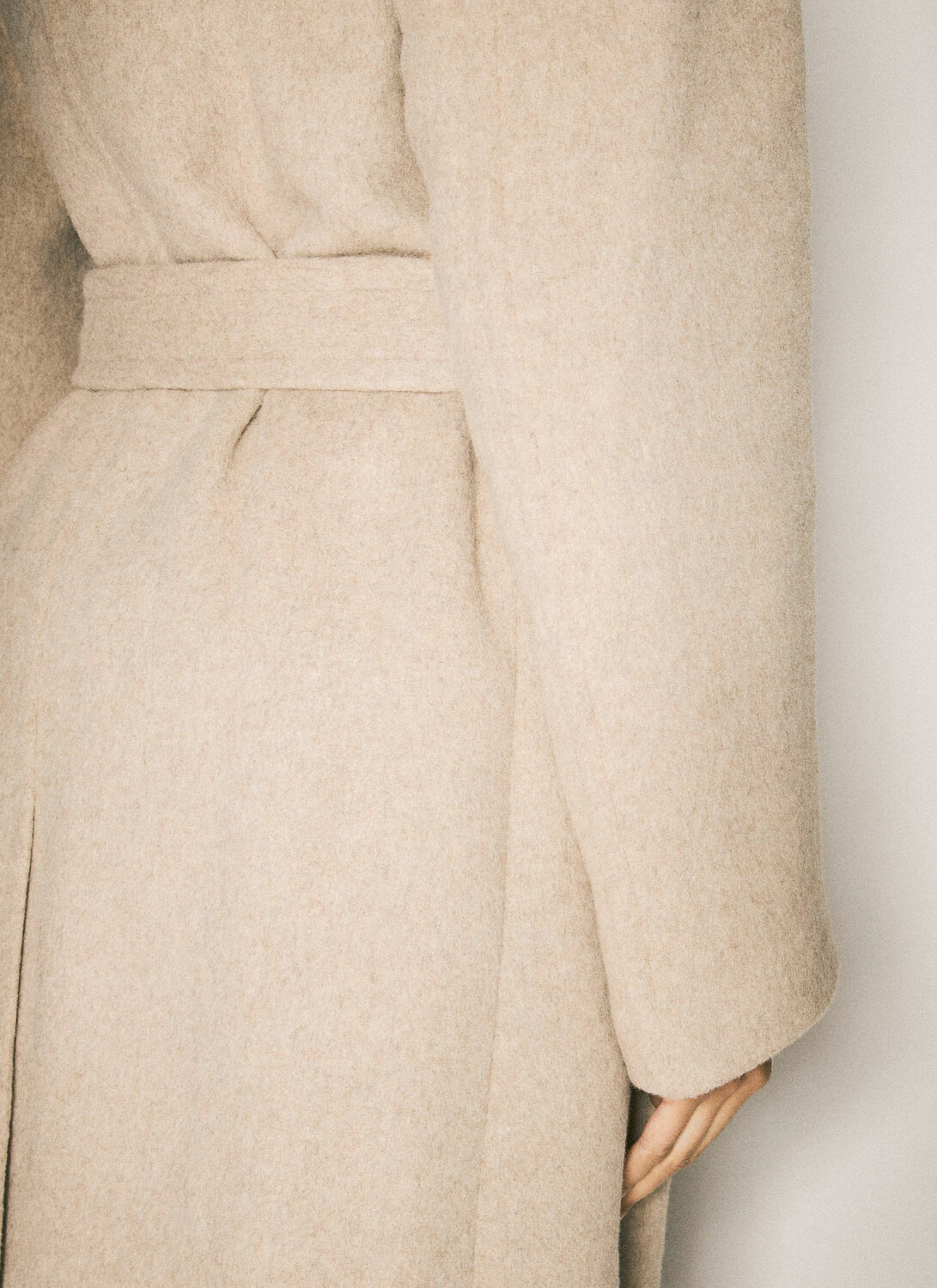 MM6 Maison Margiela Wraparound Belted Coat