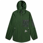 and wander Men's Breathable Ripstop Hooded Jacket in Green