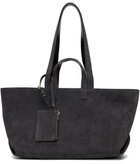 A.P.C. Gray Drummer Tote