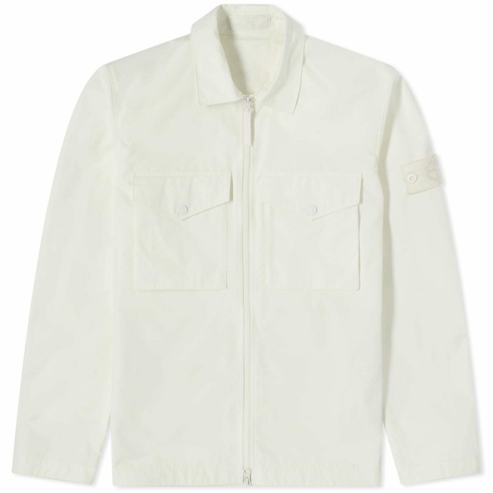 Photo: Stone Island Men's Ghost Overshirt in Natural