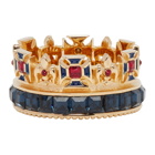 Dolce and Gabbana Gold Crown Ring
