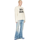 AMIRI Navy & White Skel-Top Low Sneakers