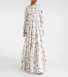 Giambattista Valli Floral cotton maxi dress