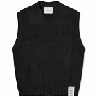WTAPS Men's 01 Knitted Vest in Black