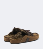 Isabel Marant Malvin shearling-lined suede mules