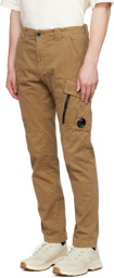 C.P. Company Tan Slim-Fit Cargo Pants