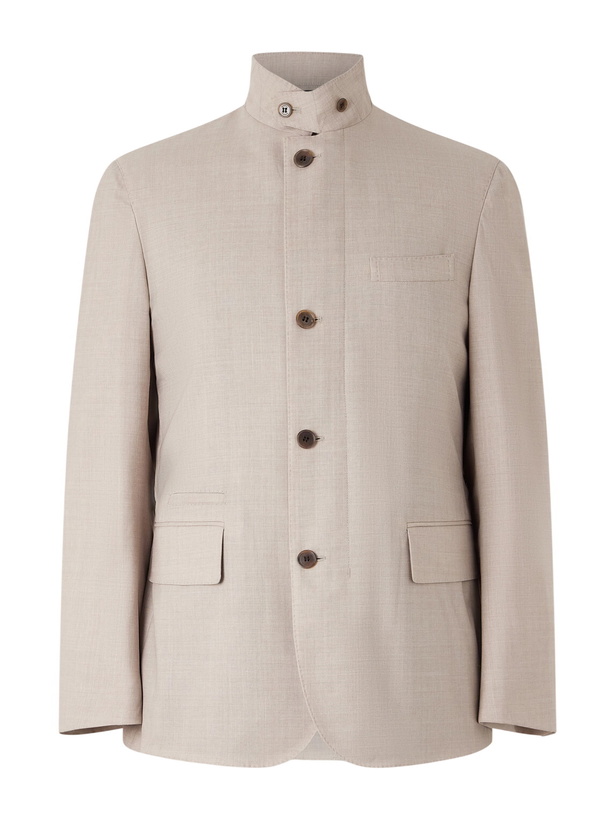 Photo: Dunhill - Super 130s Wool Jacket - Gray