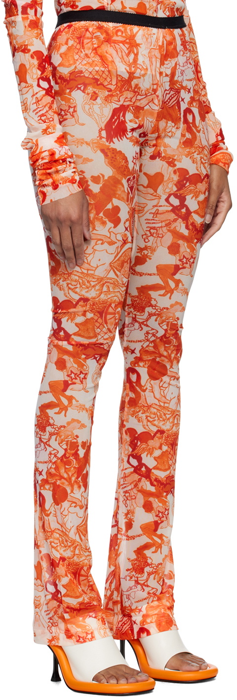Marco Rambaldi SSENSE Exclusive Orange Trousers